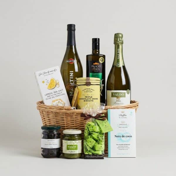 Geschenkkorb Glückliches Kleeblatt