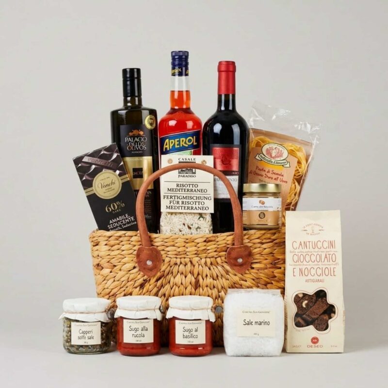 Geschenkkorb Süßes Leben