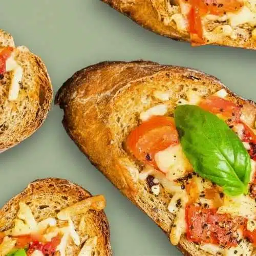 Geschenkkorb mit Bruschetta