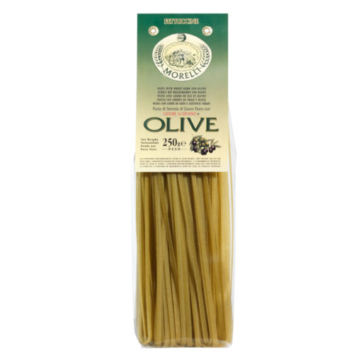 Fettuccine mit grünen Oliven