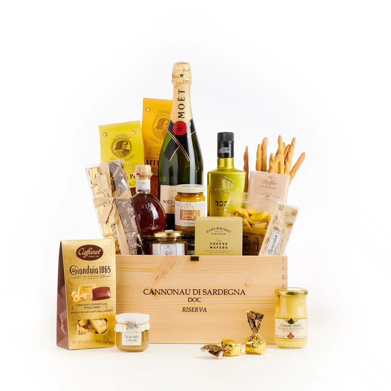 Geschenkkorb Goldfinger