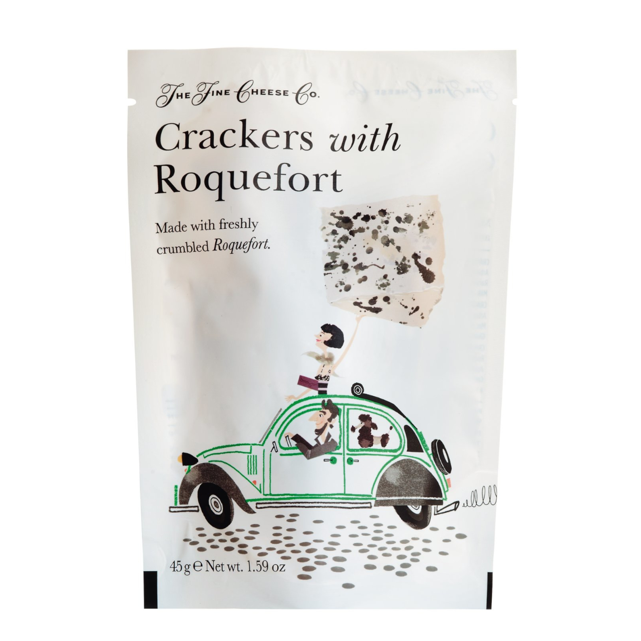 Cracker mit Roquefort