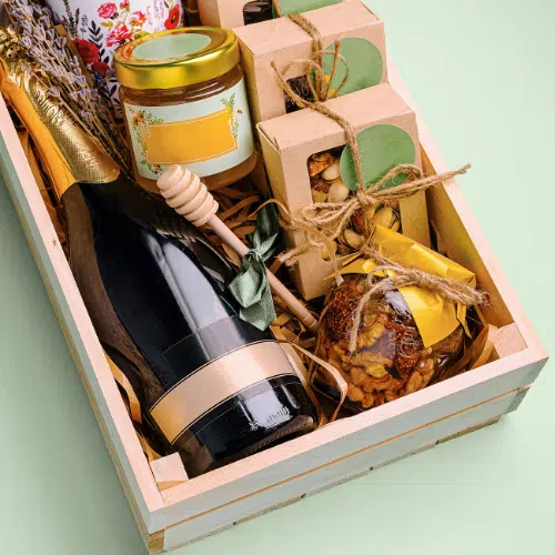 Geschenkkorb ohne Henkel