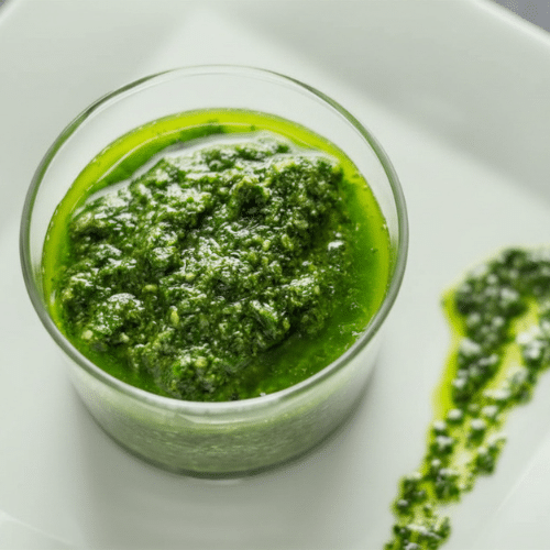 Geschenkkorb mit Pesto