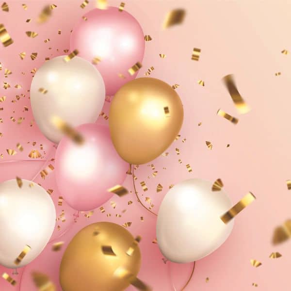 Ein Geschenkkorb zum runden Geburtstag