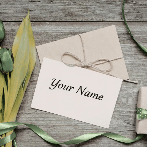 Personalisierter Geschenkkorb