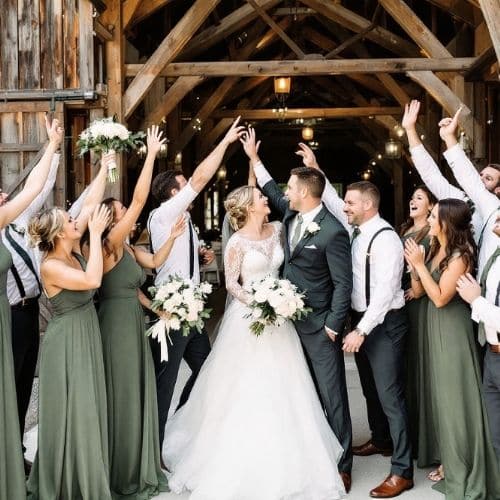 Luxuriöser Geschenkkorb zur Hochzeit