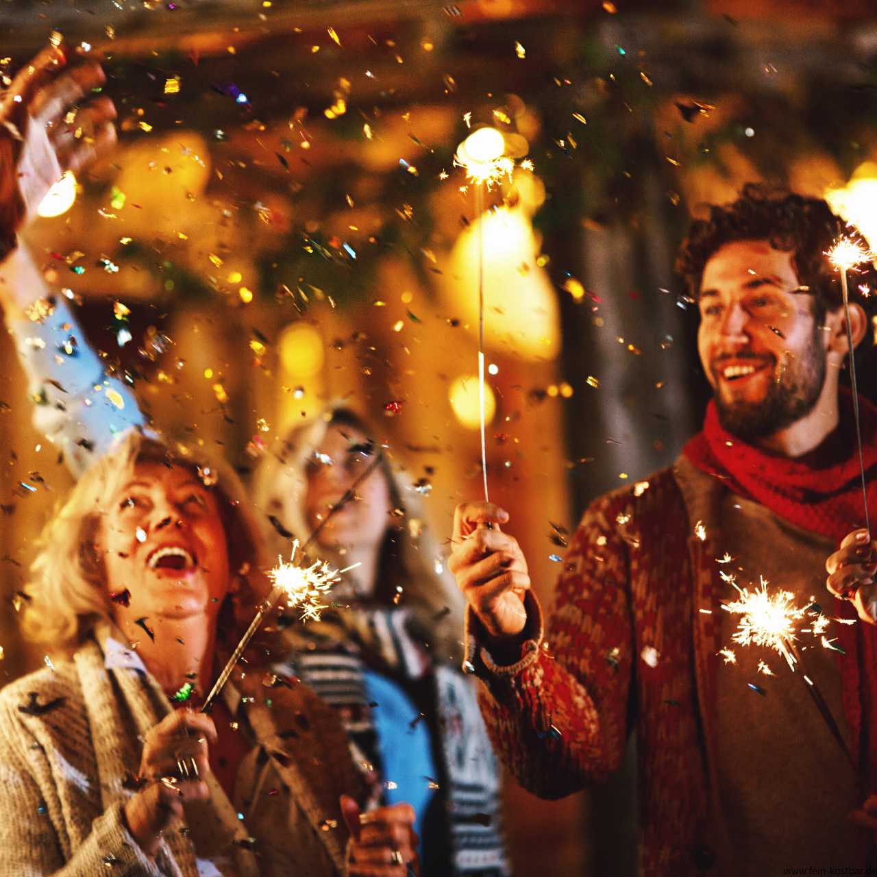 Geschenkkorb zu Silvester