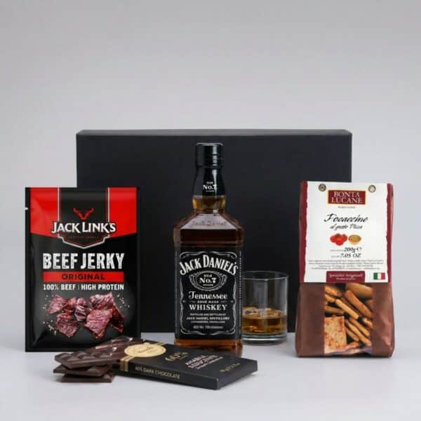 Geschenkkorb mit Jack Daniel’s Whiskey kaufen